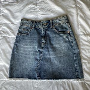 Denim skirt